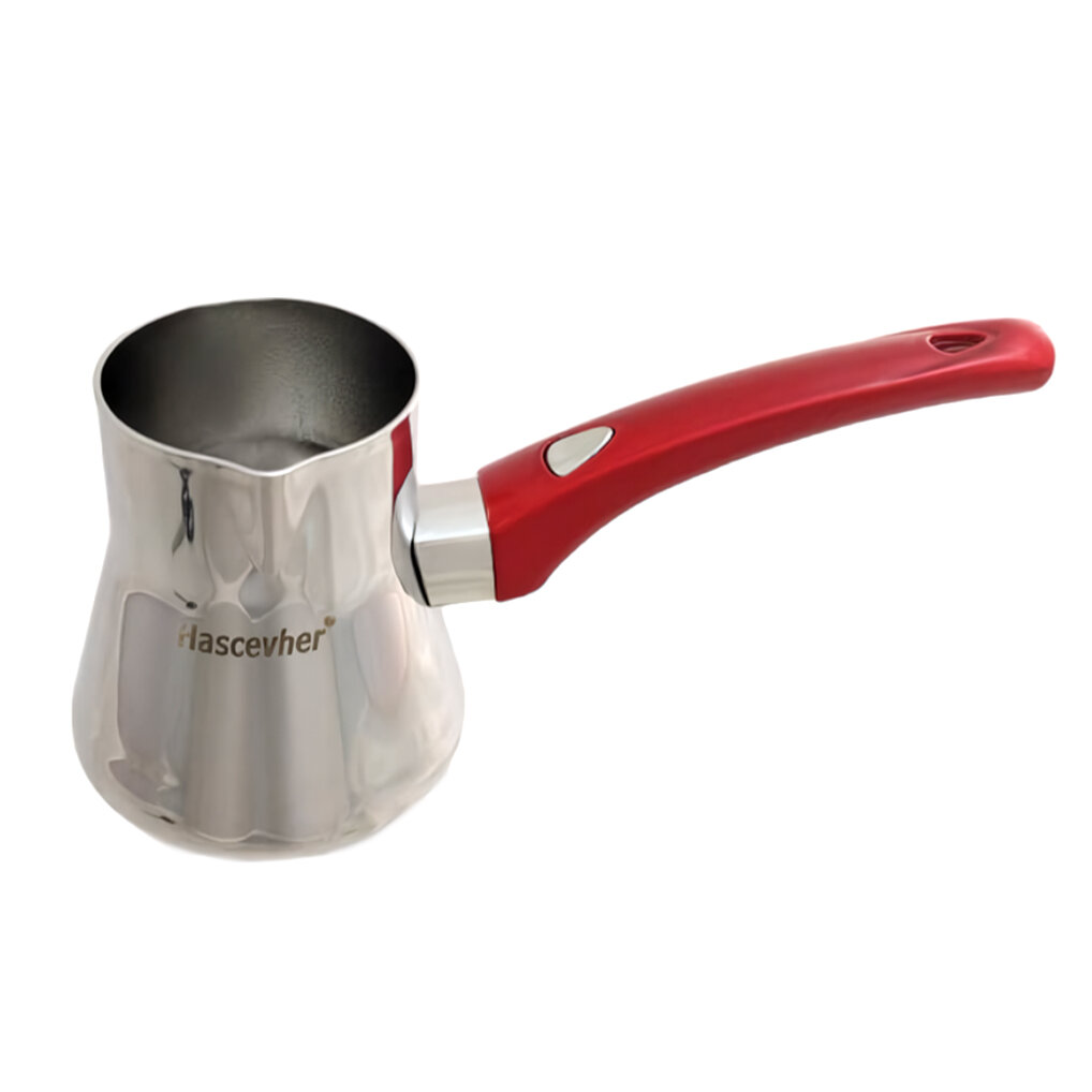 фото Турка 3DMDGR0000009 Hascevher Yaprak 0,2л. нерж. ст серебристый