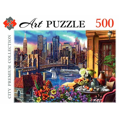 Пазл Artpuzzle 500 деталей: Ночной мегаполис пазл artpuzzle 500 деталей ночной мегаполис