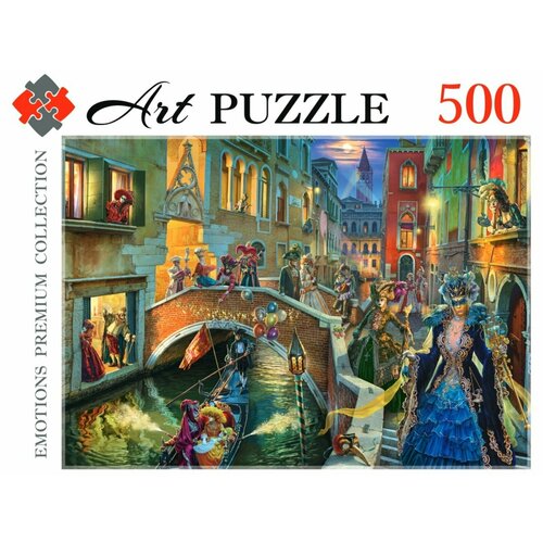 пазл artpuzzle 500 деталей ночной мегаполис Пазл Artpuzzle 500 деталей: Венецианский карнавал