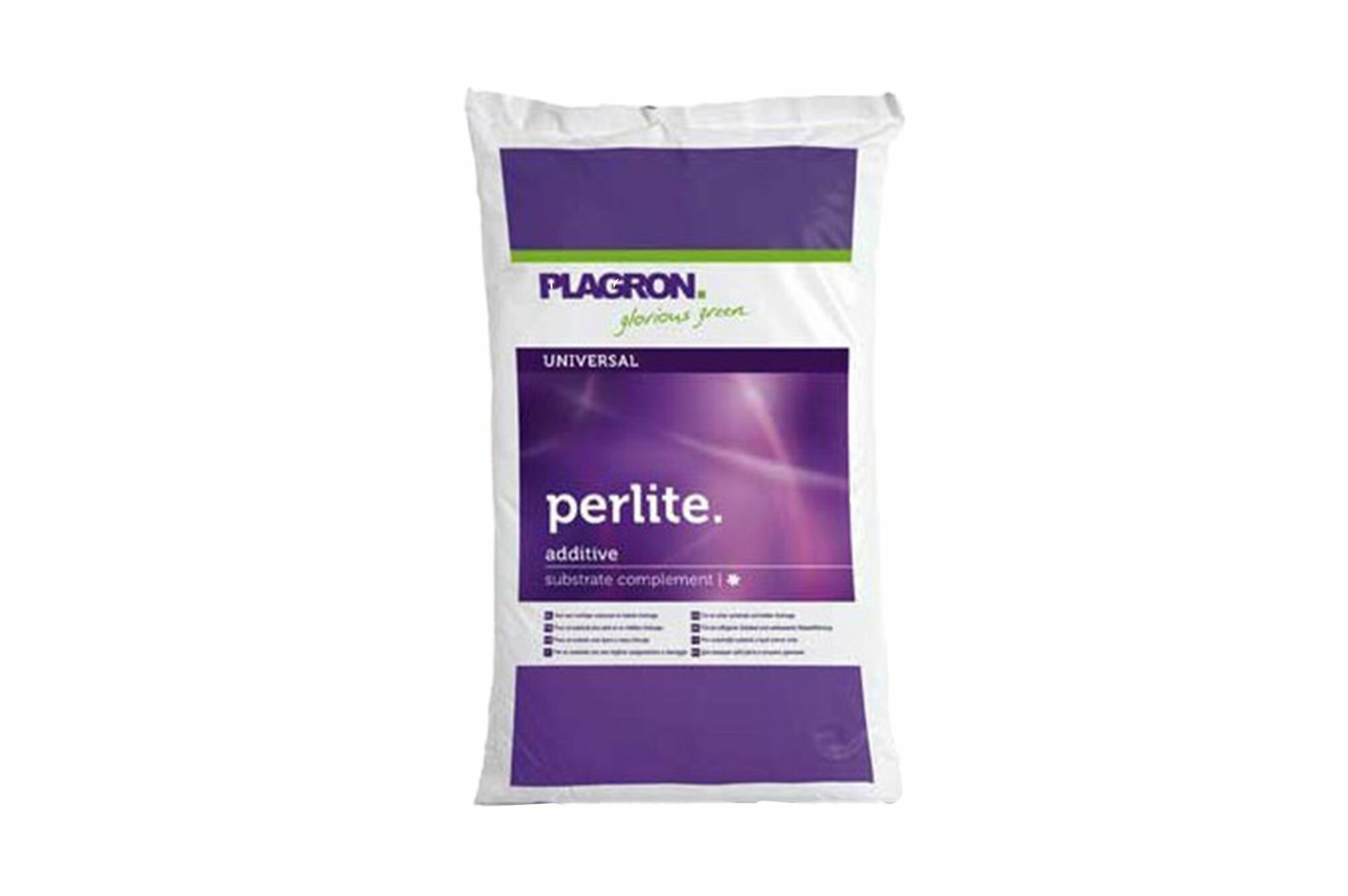 Однокомпонентный субстрат для почвы Plagron Perlite (Перлит) 60 л.