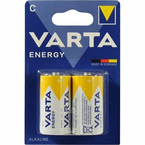 Батарейки Varta ENERGY C 4114 16pcs 900min lr14 c mn1400 e93 1 5v c um2 am2 am 2 r14 alkaline batteries for loudspeaker gas cooker mircophone water heater