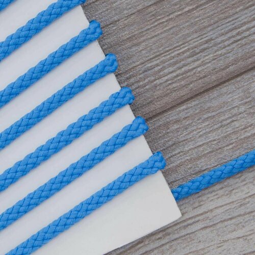Шнур для шитья, полиэстровый, голубой, 25 м, 1 упаковка шнур для шитья хлопковый салатовый 25 м 1 упаковка