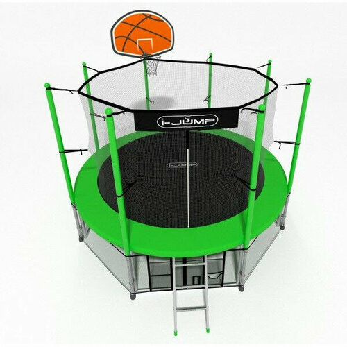 Батут i-JUMP BASKET 10FT GREEN