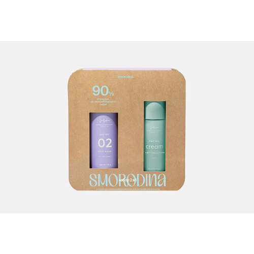 Набор для ухода за лицом для жителей мегаполиса, ночной 2 шт