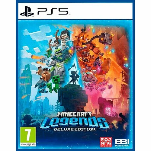 Игра Minecraft Legends Deluxe Edition (PS5, русская версия) игра minecraft legends издание deluxe nintendo switch русская версия