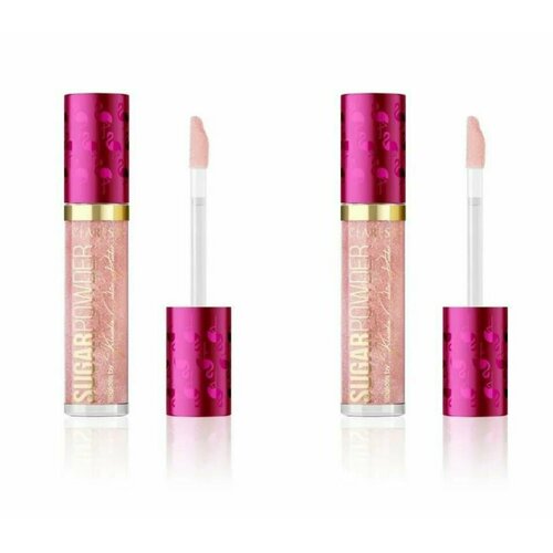 CLARESA Блеск для губ SugarPowder Lipgloss №03, 4,2 мл, 2 штуки