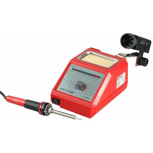 СВЕТОЗАР 48 Вт 150 - 420C 220 В аналоговая паяльная станция SV-55333 329200₽