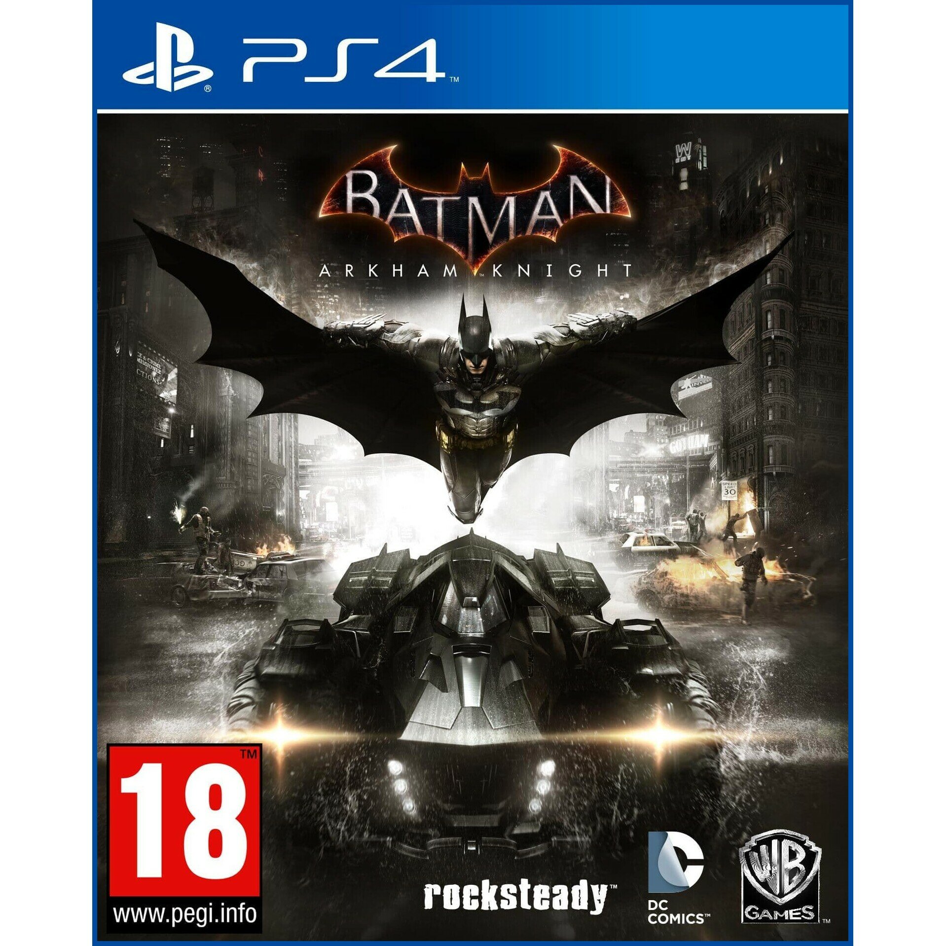 Игра Batman: Arkham Knight (Рыцарь Аркхема) (PS4, русская версия)