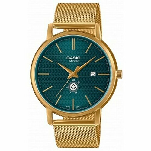 Наручные часы CASIO Collection MTP-B125MG-3A, золотой часы casio mtp w500l 3a