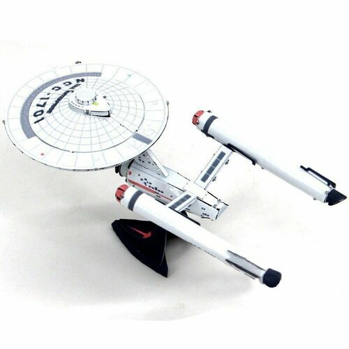 фото Металлический конструктор / 3d конструктор / сборная модель uss enterprise (ncc-1701) 3d metal model