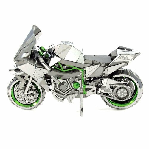 Металлический конструктор / 3D конструктор / Сборная модель Kawasaki Ninja