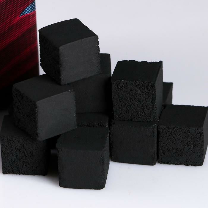 Комплектующие для кальянов / угли / Уголь Coco Loko (Коколоко) 72 кубика 25 мм - фотография № 2