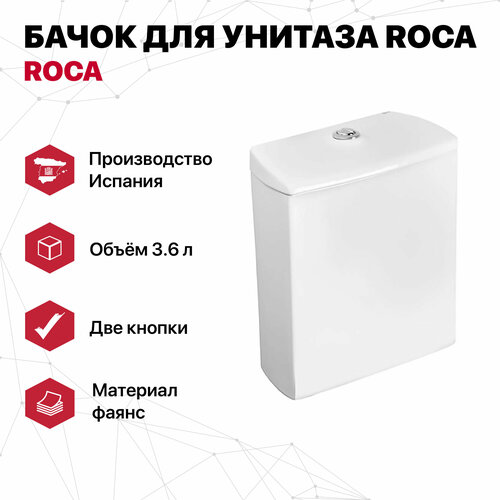 бачок для унитаза roca leon 341649000 Бачок для унитаза Nexo Roca