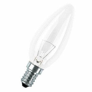 Лампа накаливания Osram 40 Вт E14/В прозрачная (1 ед.)