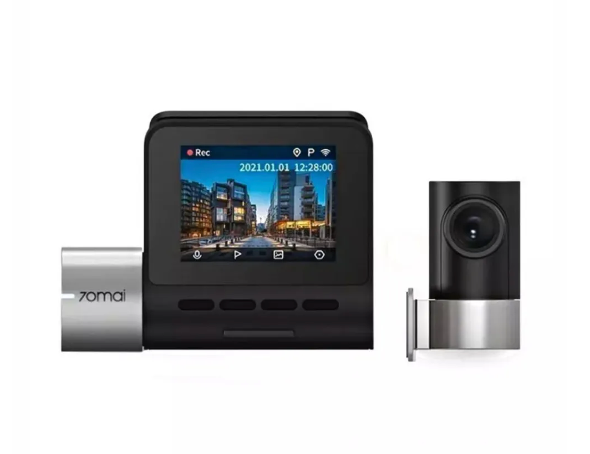 Видеорегистратор 70MAI Dash Cam A200 Set, черный — фото 1