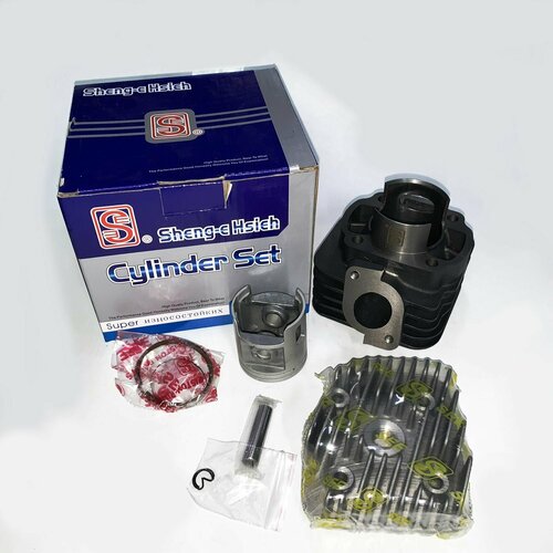 Поршневая (ЦПГ) Yamaha Jog 3kj-90, d-47mm/90cc ГБЦ в комплекте SEE