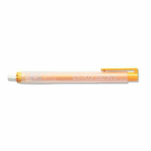 Ластик Koh-I-Noor Eraser Automatic (круглый, выдвижной, каучук, 130x13x10мм) пластиковый футляр, 1шт. (9736000002PS)