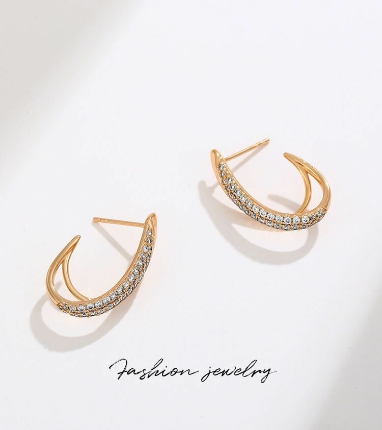 Серьги пусеты XUPING JEWELRY — фото 1