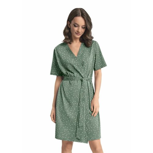 фото Халат clever, размер m, зеленый