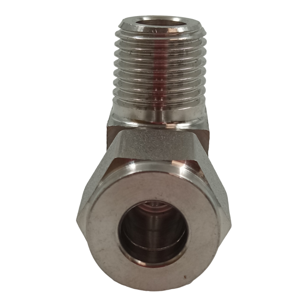 Пневмофитинги Фитинг пневматический угловой ArTorq FA-LOM-08-10RN, резьба 1/4”, тип резьбы: трубная R