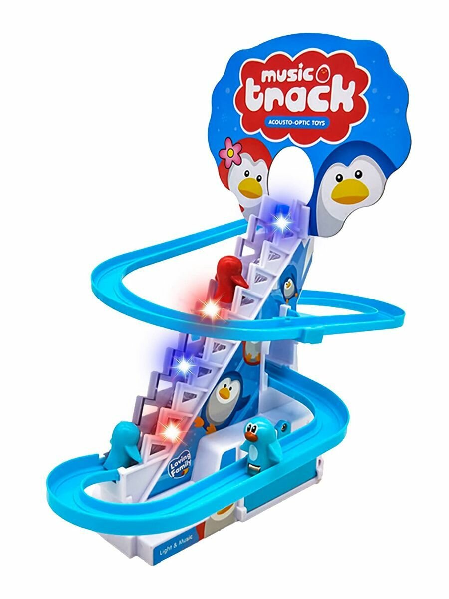 фото Пингвины на лестнице