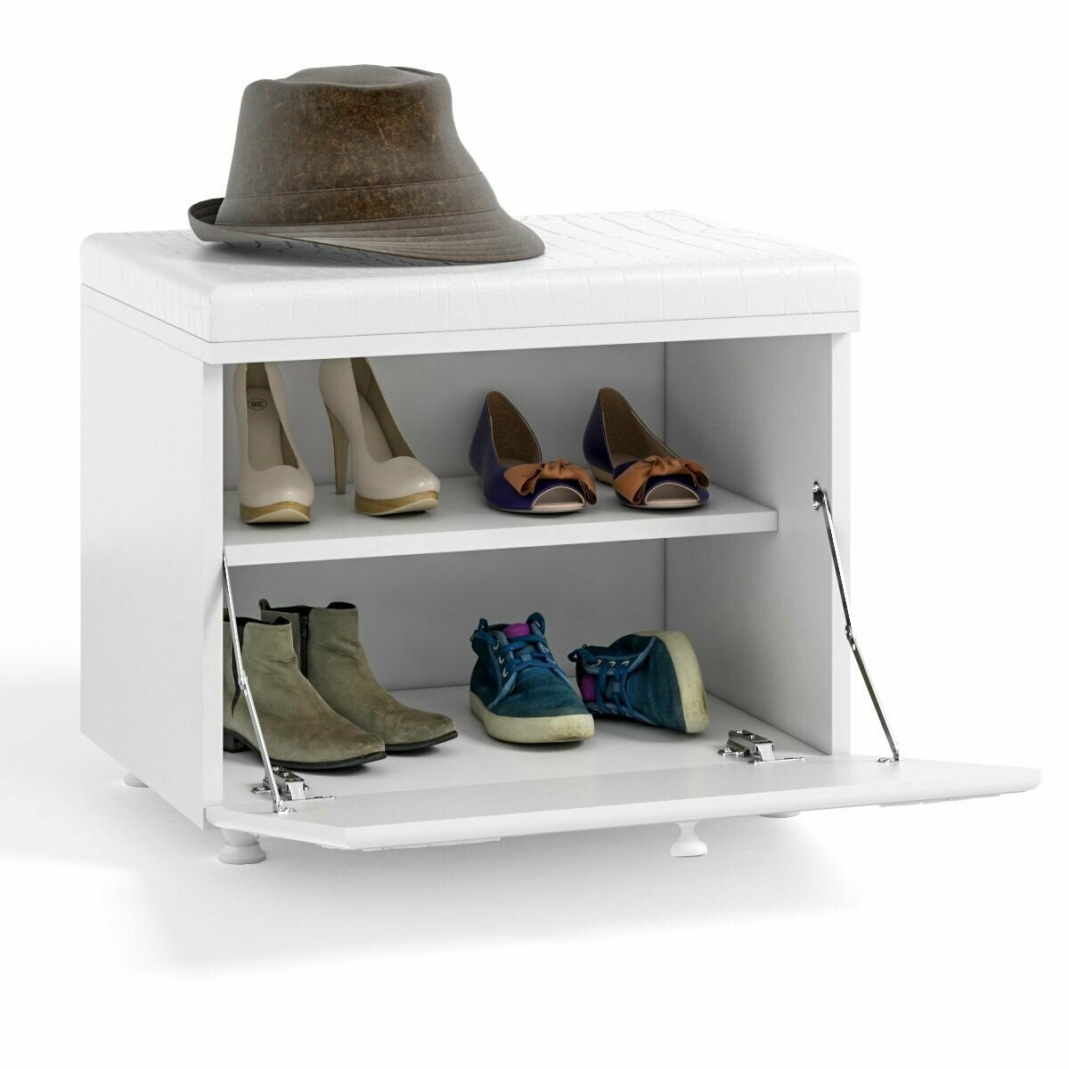 фото Тумба для хранения обуви (обувница) Италия 602х434х500