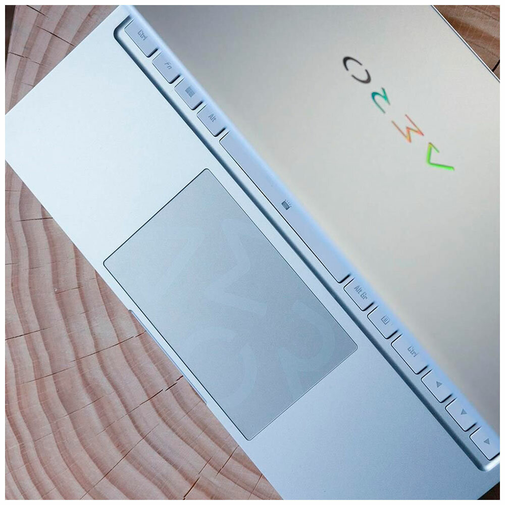 Ноутбук AERO 14 OLED Core i7-13700H/16Gb/SSD1Tb/RTX 4050 6Gb/14"/OLED/QHD+/90Hz/noOS/silver (BMF-72KZBB4SD) Gigabyte - фото №11