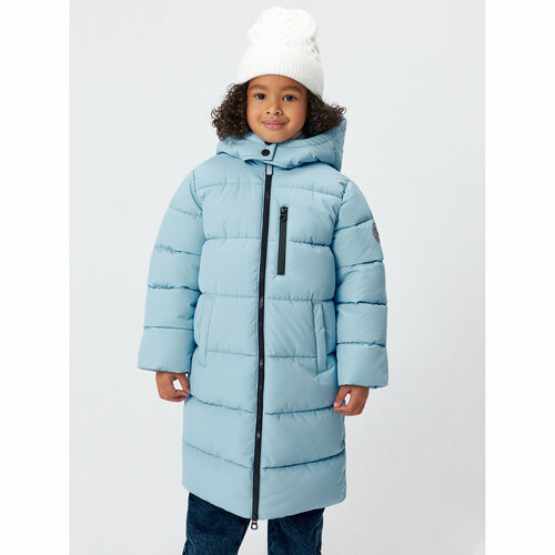 фото Куртка acoola зимняя, размер 122, голубой