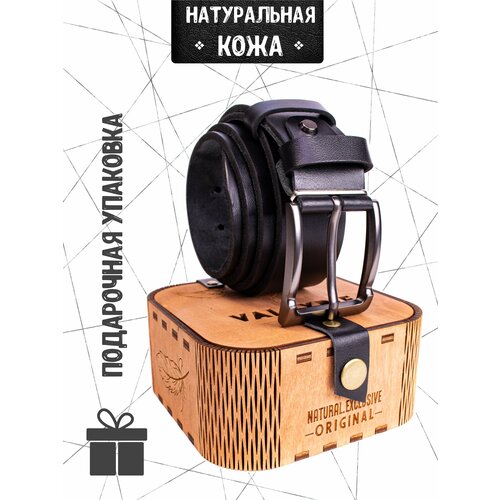 фото Ремень valkyrie studio, размер 120, черный