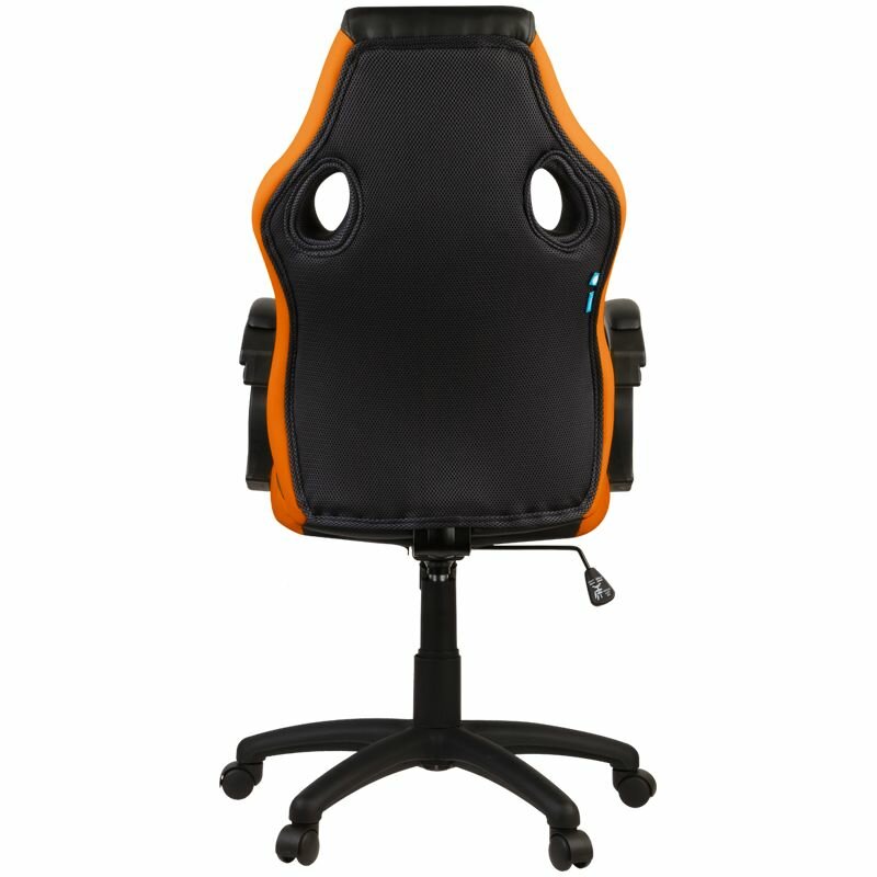 Компьютерное кресло Helmi HL-S07 Boost игровое, обивка: искусственная кожа/текстиль, цвет: черный/оранжевый - фотография № 13