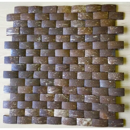 Мозаика кокосовая DTM 006 размер 352х352мм, 2 панели