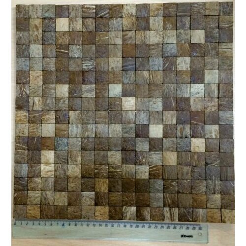 Мозаика кокосовая DTM 008 размер 352х352мм, 2 панели