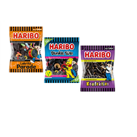Набор лакричного мармелада Haribo - 3 штуки
