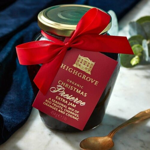 Джем Fortnum&Mason Highgrove натуральный, рождественский, 4 x 454г