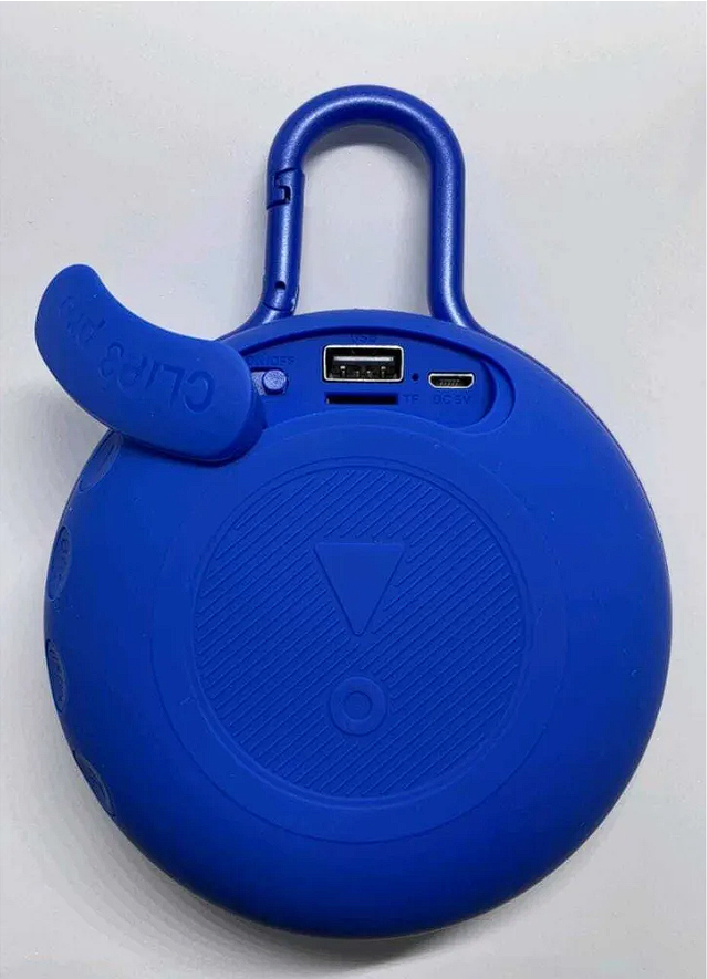 Беспроводная Bluetooth-колонка Clip 3 Pro, Синий — фото 1