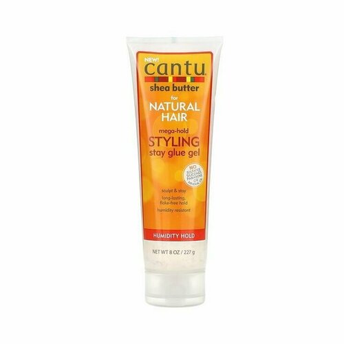 Cantu Extreme Hold Styling Stay Glue - гель для укладки кудрявых волос, 227 г