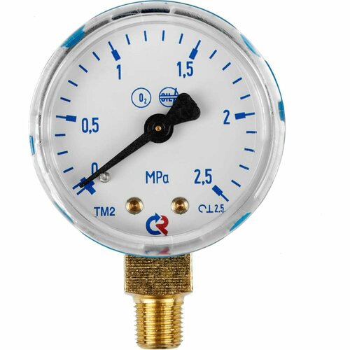 Манометр 2.5 МПа, кислород, 1/8