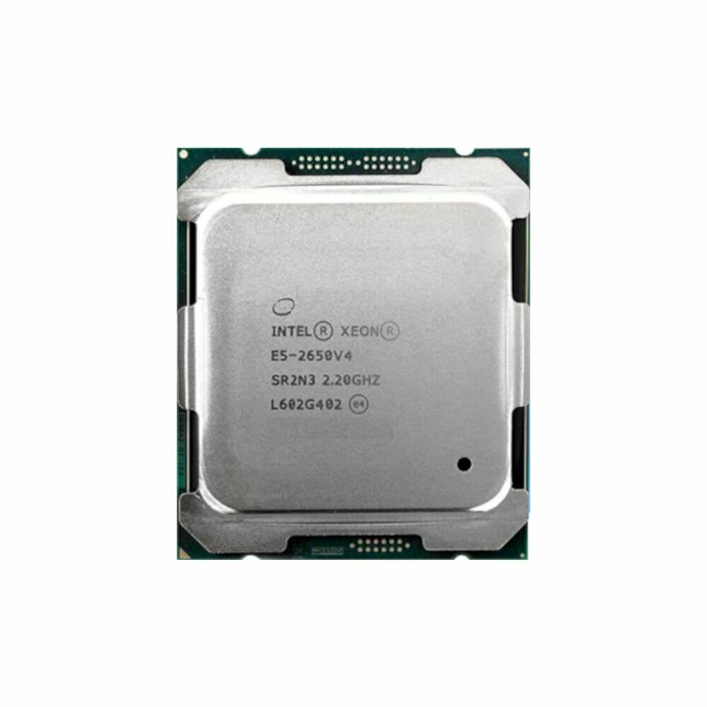 S2011-3 Intel Xeon E5-2650 v4 2,2-2,9GHz, 12 ядер, 24 потока, 30mb, TDP 105W, FSB 2400MHz