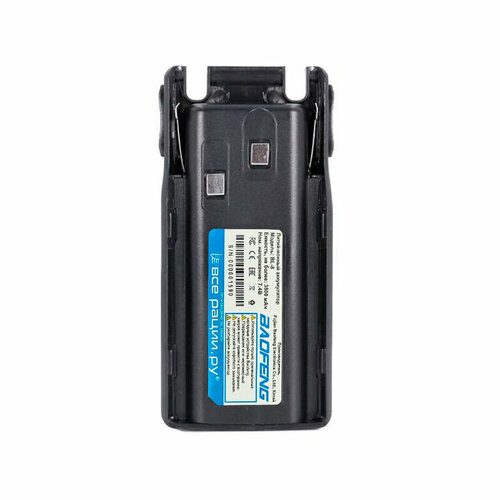 Аккумулятор для рации Baofeng UV-82 3800 мАч компакт аккумулятор amperin для baofeng uv 82 li ion 2800mah 7 4v