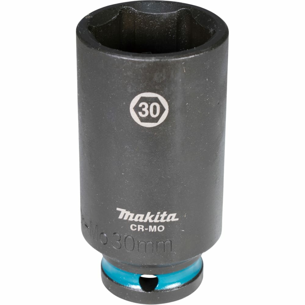 Ударная удлиненная торцовая головка Makita Impact Black 1/2" 30x81, 5 мм , - фото №3
