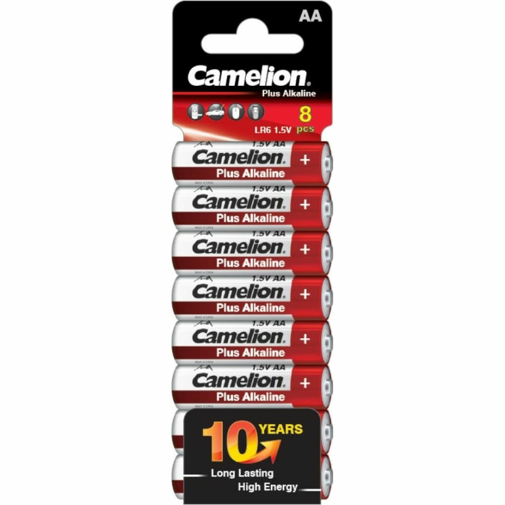 Camelion Plus Alkaline SP8 LR6 (LR6-SP8, батарейка,1.5В) 14862