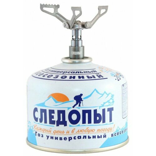 плита газовая classic pf gst n06 2 вида поджига оснащена ветрозащитным воротником для защиты пламени от задувания сильными порывами ветра Плита газовая Следопыт Мечта Путешественника титан. PF-GSP-S11