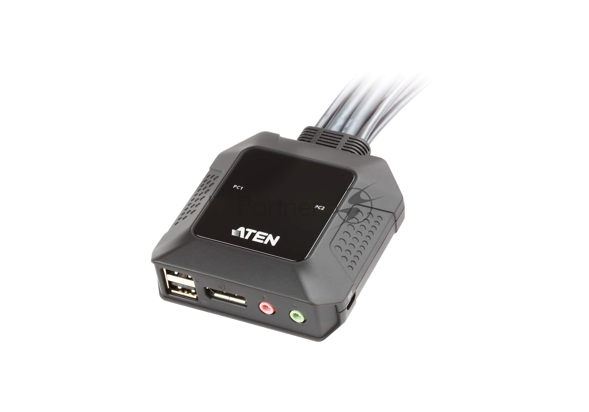 Квм переключатель ATEN 2-Port USB DisplayPort Cable KVM Switch with Remote Port Selector (CS22DP-AT)