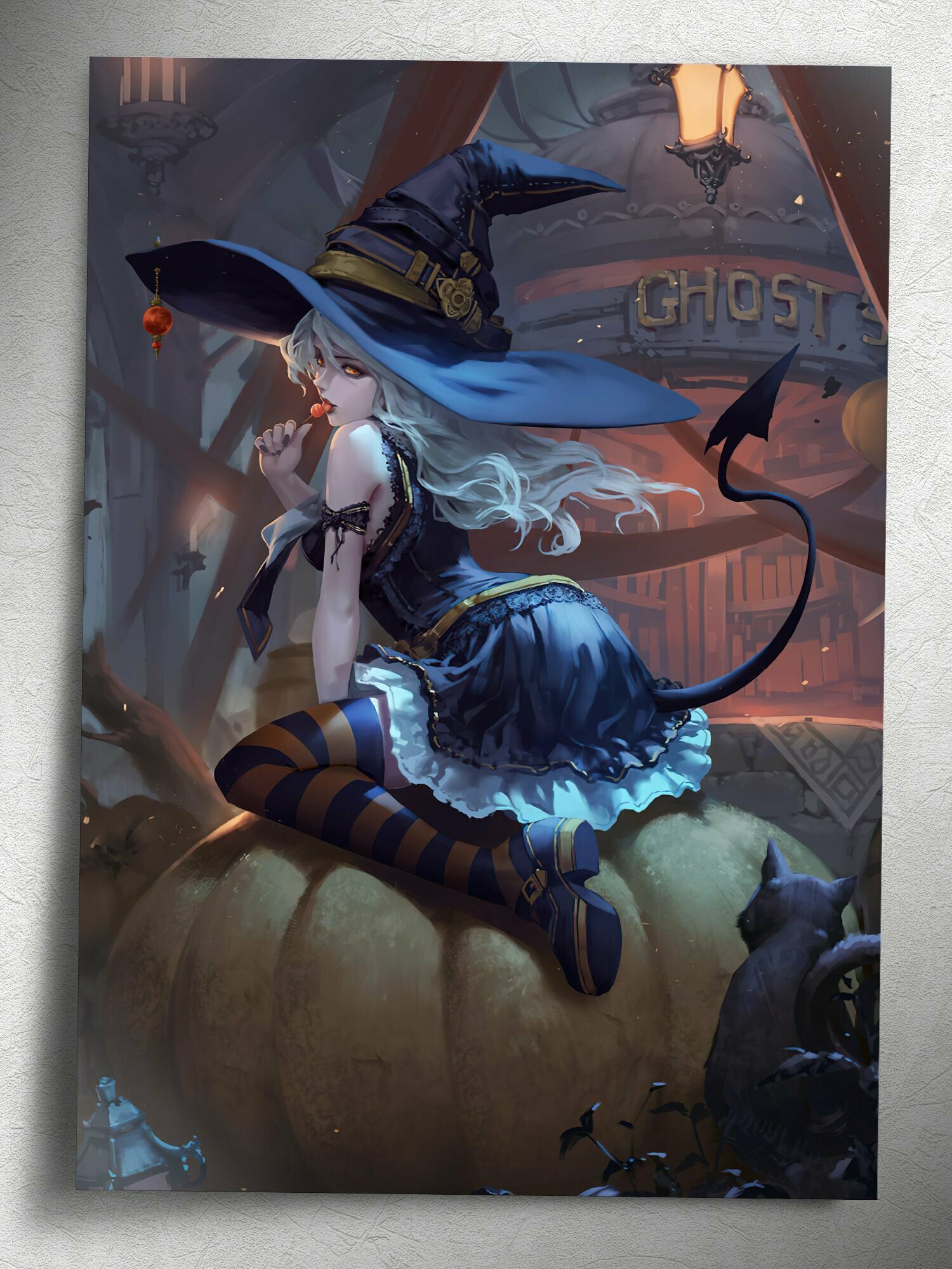 Постер Хэлоуин: ведьма Halloween