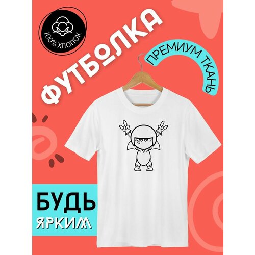 фото Футболка, размер l, белый futba4ever