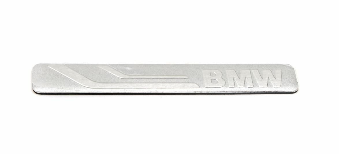 Эмблема универсальная BMW алюминиевая 1 шт.