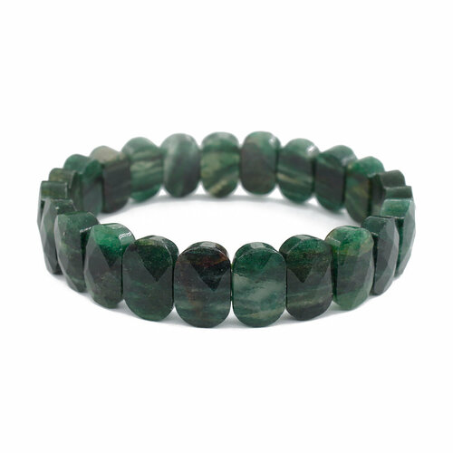 фото Браслет агат77, хризопраз, размер 19.5 см, зеленый