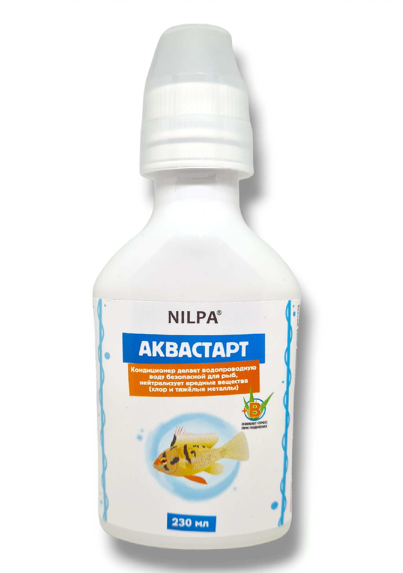 Кондиционер нилпа "Аквастарт", для нейтрализации вредных веществ, 230 мл
