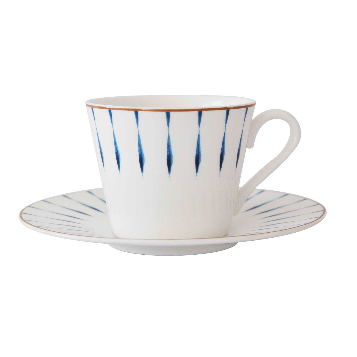 Чайная пара Gipfel Azzurro 40725 2 предмета белый