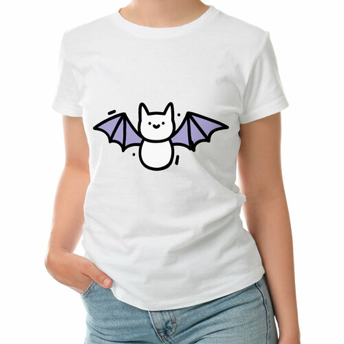 фото Футболка roly, размер s, белый